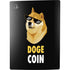 Doge Coin Crypto PS5 Digital Edition Console Skin
