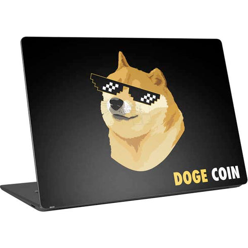 Doge Coin Crypto Surface Laptop 4 15in Skin