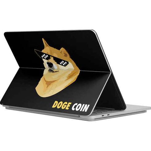 Doge Coin Crypto Surface Laptop Studio Skin