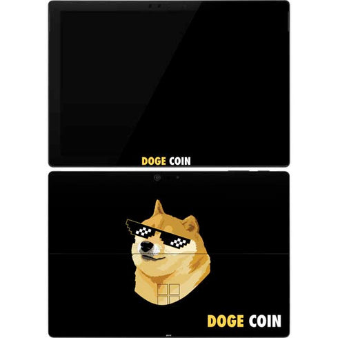 Doge Coin Crypto Surface Pro 7 Skin
