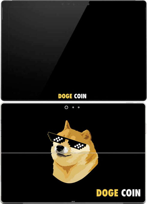 Doge Coin Crypto Surface Pro (2017) Skin