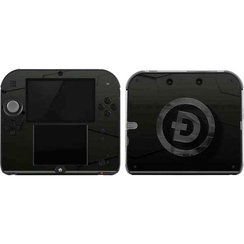 Doge Coin Textured Logo Nintendo 2DS Skin