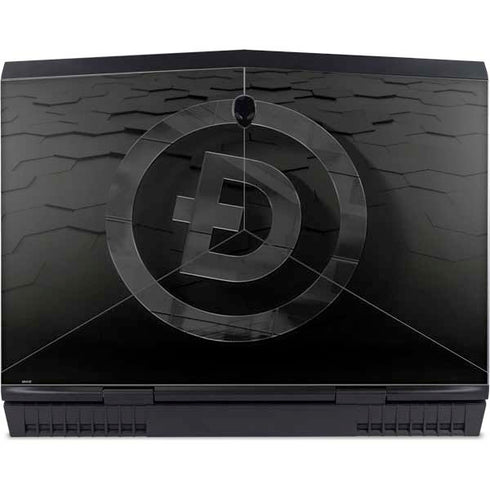 Doge Coin Textured Logo Dell Alienware Skin