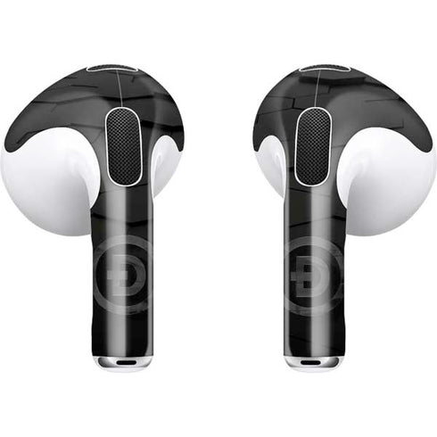 Doge Coin Textured Logo Apple AirPods (3rd Gen 2021) Skin