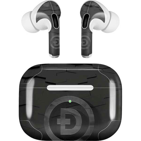 Doge Coin Textured Logo Apple AirPods Pro Skin