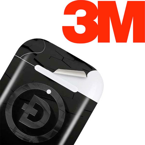 Doge Coin Textured Logo Apple AirPods Skin