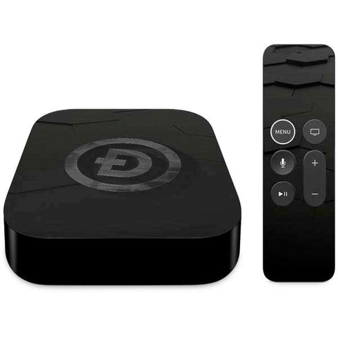 Doge Coin Textured Logo Apple TV Skin