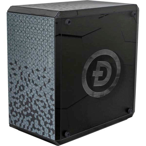Doge Coin Textured Logo Cooler Master MasterBox Q300L Mini Tower Skin