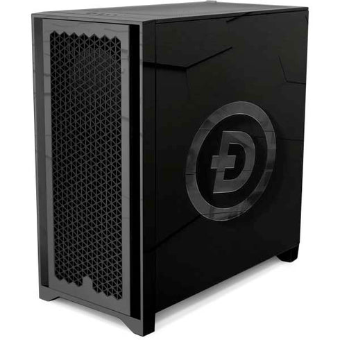 Doge Coin Textured Logo Corsair 4000D Tempered Glass Mid-Tower ATX Case Skin