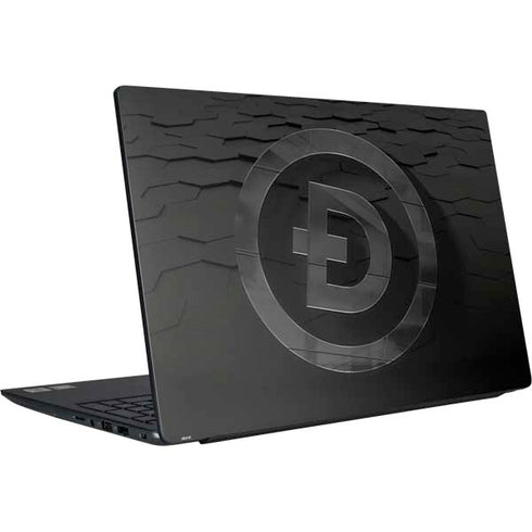 Doge Coin Textured Logo Dell Vostro Skin