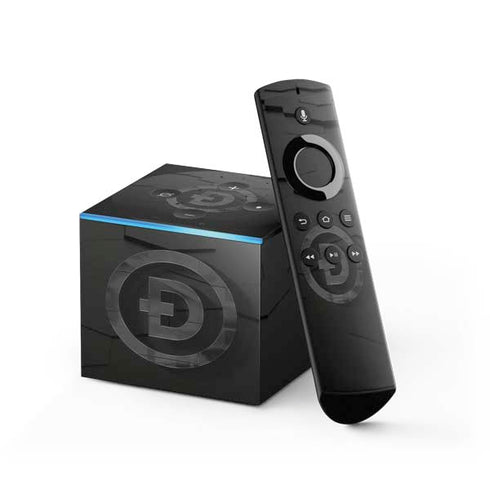 Doge Coin Textured Logo Fire TV Cube Skin
