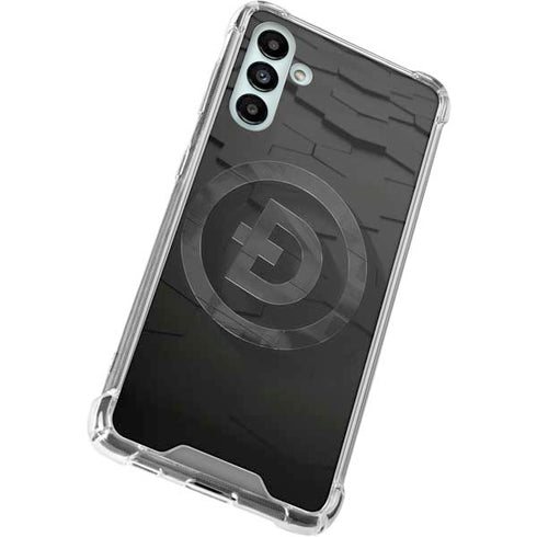 Doge Coin Textured Logo Galaxy A13 5G Clear Case