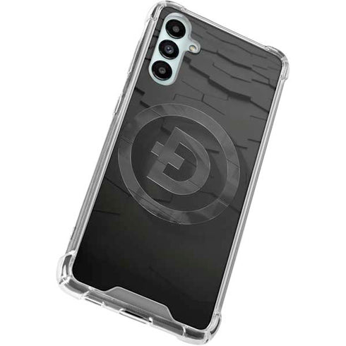 Doge Coin Textured Logo Galaxy A15 5G Clear Case