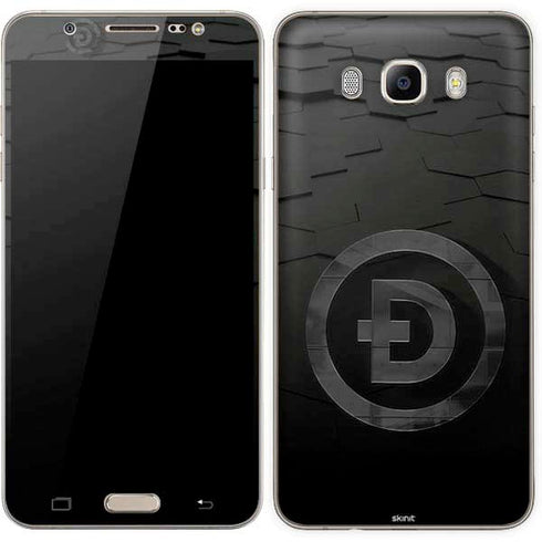Doge Coin Textured Logo Galaxy J7 Skin