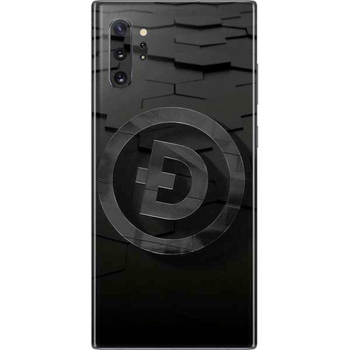 Doge Coin Textured Logo Galaxy Note 10 Plus Skin