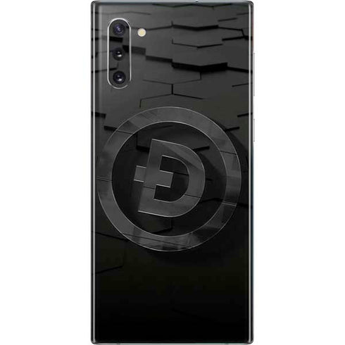 Doge Coin Textured Logo Galaxy Note 10 Skin