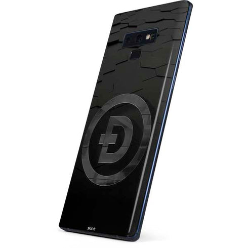 Doge Coin Textured Logo Galaxy Note 9 Skin