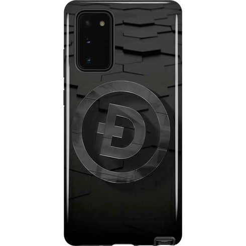 Doge Coin Textured Logo Galaxy Note20 5G Pro Case
