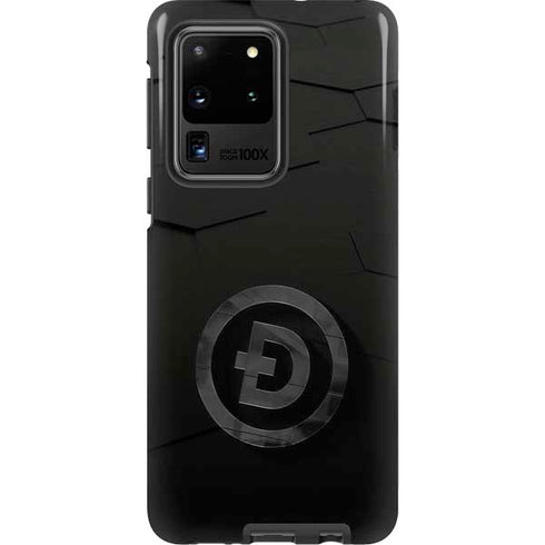Doge Coin Textured Logo Galaxy S20 Ultra 5G Pro Case