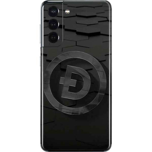 Doge Coin Textured Logo Galaxy S21 5G Skin