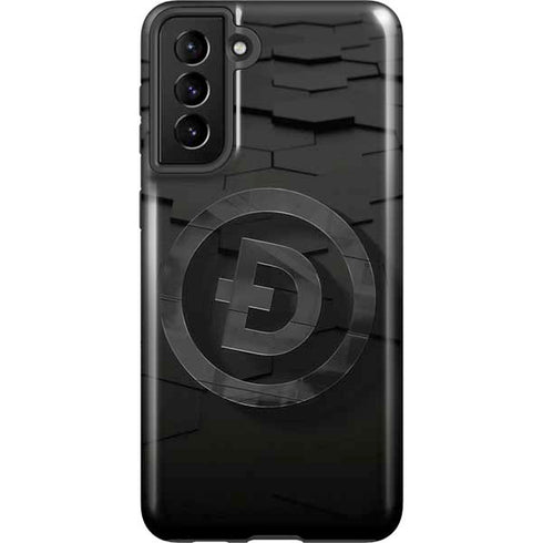Doge Coin Textured Logo Galaxy S21 Plus 5G Pro Case