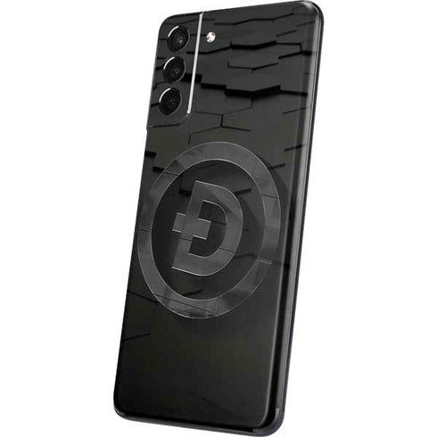 Doge Coin Textured Logo Galaxy S21 Plus 5G Skin