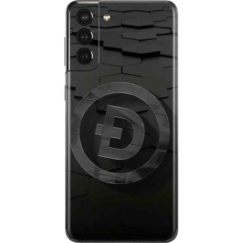 Doge Coin Textured Logo Galaxy S21 Plus 5G Skin