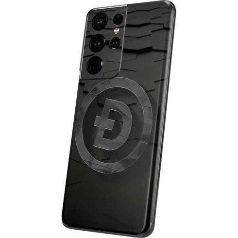 Doge Coin Textured Logo Galaxy S21 Ultra 5G Skin