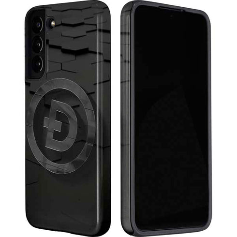 Doge Coin Textured Logo Galaxy S22 Plus Pro Case