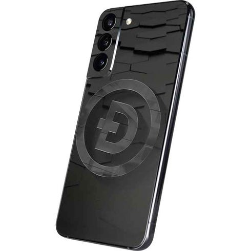 Doge Coin Textured Logo Galaxy S22 Plus Skin