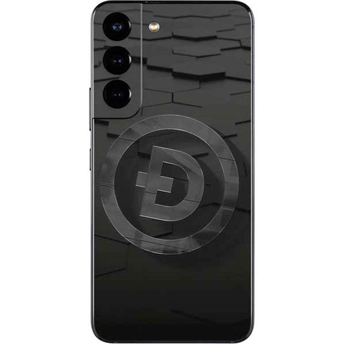 Doge Coin Textured Logo Galaxy S22 Skin