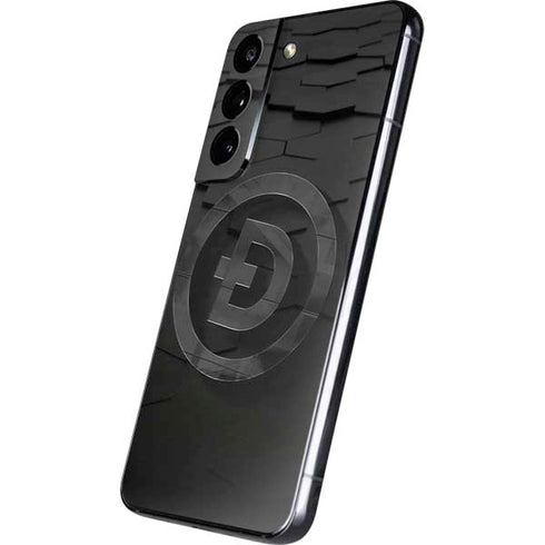 Doge Coin Textured Logo Galaxy S22 Skin