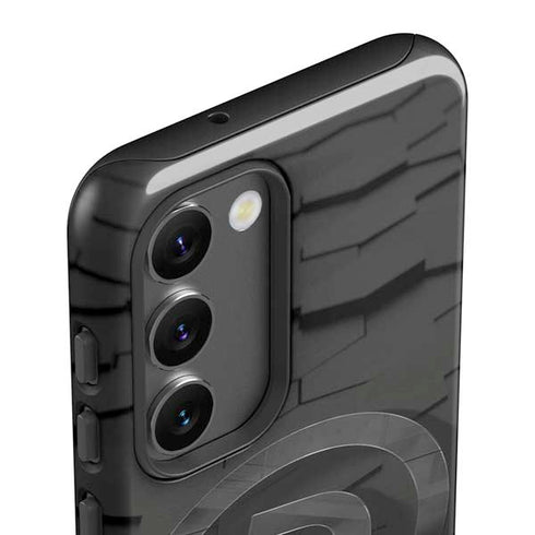 Doge Coin Textured Logo Galaxy S23 Plus Pro Case