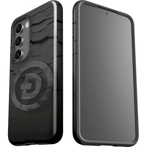 Doge Coin Textured Logo Galaxy S23 Pro Case