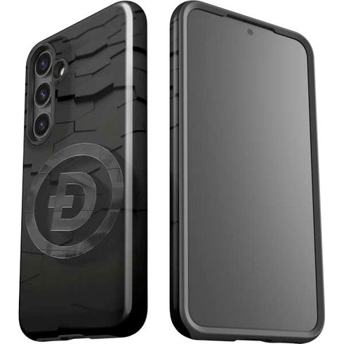 Doge Coin Textured Logo Galaxy S24 Plus Impact Case
