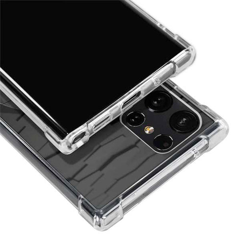 Doge Coin Textured Logo Galaxy S24 Ultra Clear Case