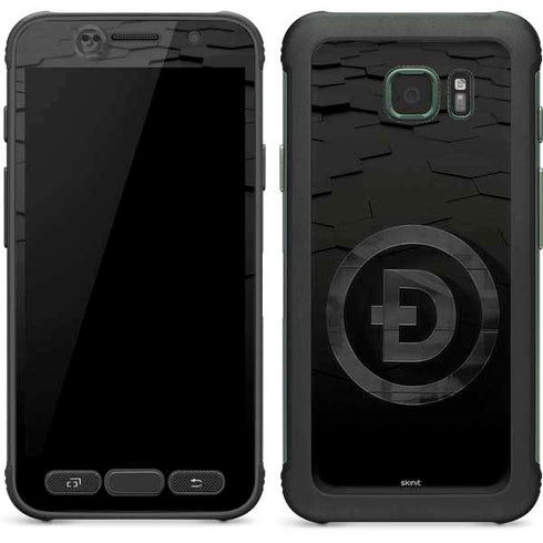 Doge Coin Textured Logo Galaxy S7 Active Skin