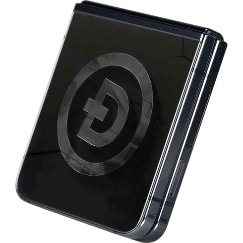 Doge Coin Textured Logo Galaxy Z Flip5 5G Skin