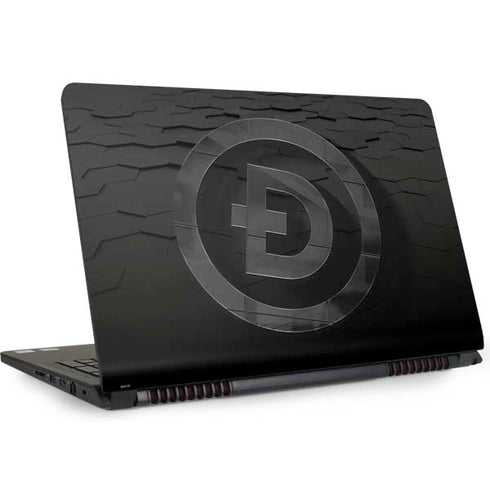 Doge Coin Textured Logo Dell Inspiron Skin
