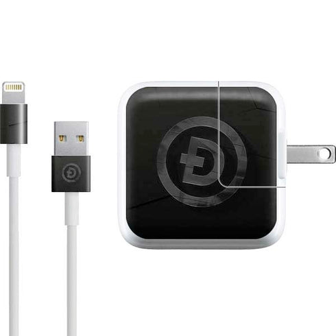 Doge Coin Textured Logo iPad Charger (10W USB) Skin