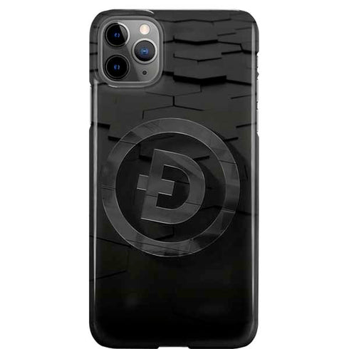 Doge Coin Textured Logo iPhone 11 Pro Max Lite Case