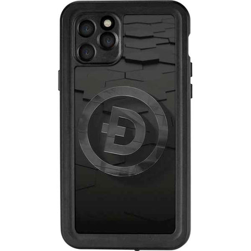Doge Coin Textured Logo iPhone 11 Pro Waterproof Case