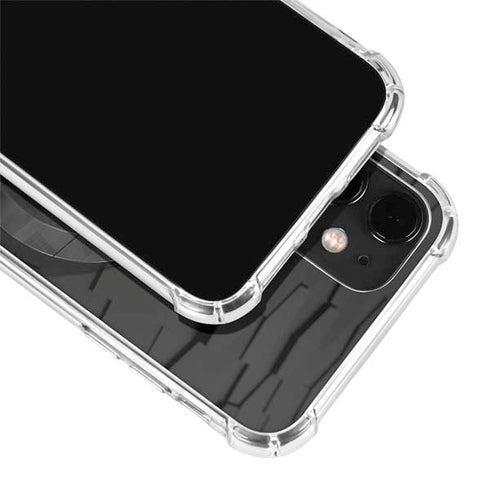 Doge Coin Textured Logo iPhone 12 Clear Case