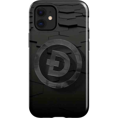 Doge Coin Textured Logo iPhone 12 Mini Impact Case