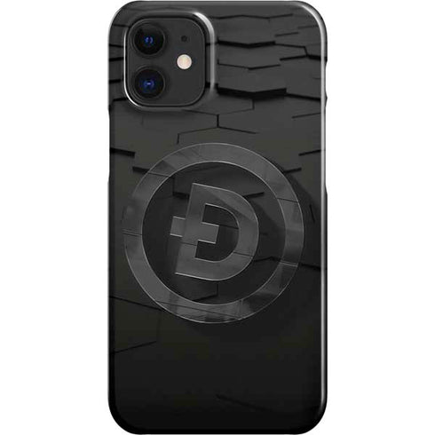 Doge Coin Textured Logo iPhone 12 Mini Lite Case