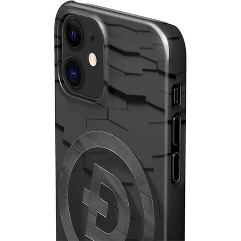 Doge Coin Textured Logo iPhone 12 Mini Lite Case