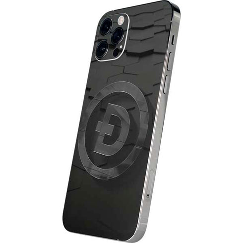 Doge Coin Textured Logo iPhone 12 Pro Max Skin
