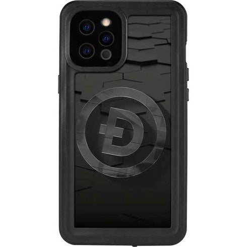 Doge Coin Textured Logo iPhone 12 Pro Max Waterproof Case