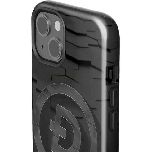 Doge Coin Textured Logo iPhone 13 Impact Case