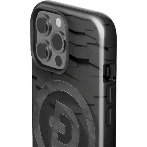 Doge Coin Textured Logo iPhone 13 Pro Max Impact Case